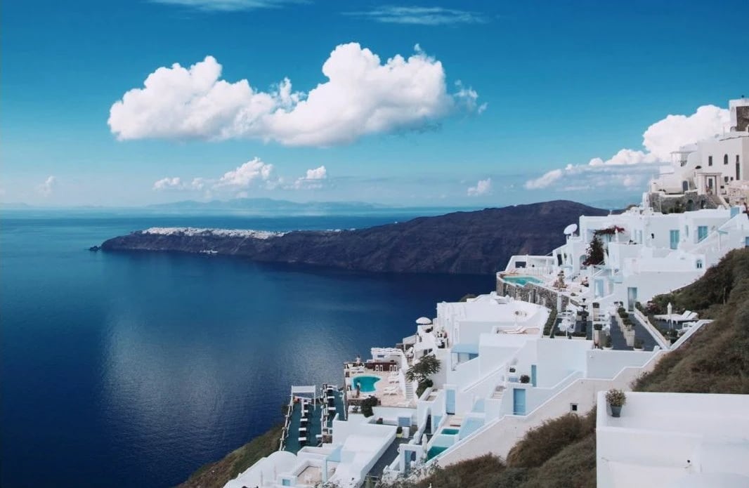 living in greece