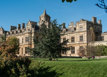 Westonbirt, United Kingdom - October 2017: Westonbirt Girls School near Tetbury Gloucestershire, England, United Kingdom