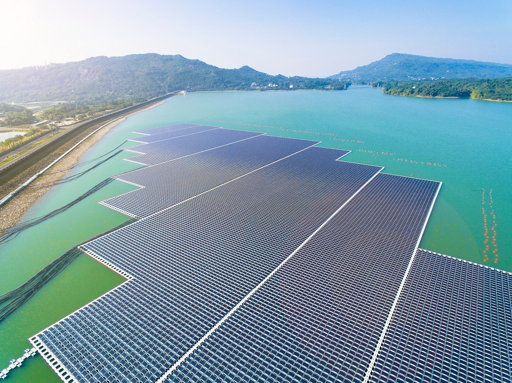 Aerial,View,Of,Floating,Solar,Panels,Or,Solar,Cell,Platform Aerial,View,Of,Floating,Solar,Panels,Or,Solar,Cell,Platform